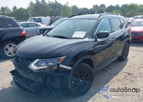 2017 Nissan Rogue Sv из США, поврежденный, VIN 5N1AT2MV5HC755535